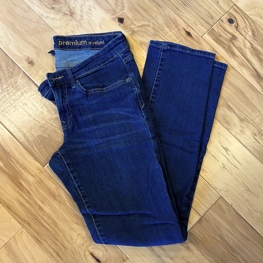 GAP Premium Straight Jeans Size 6/28R